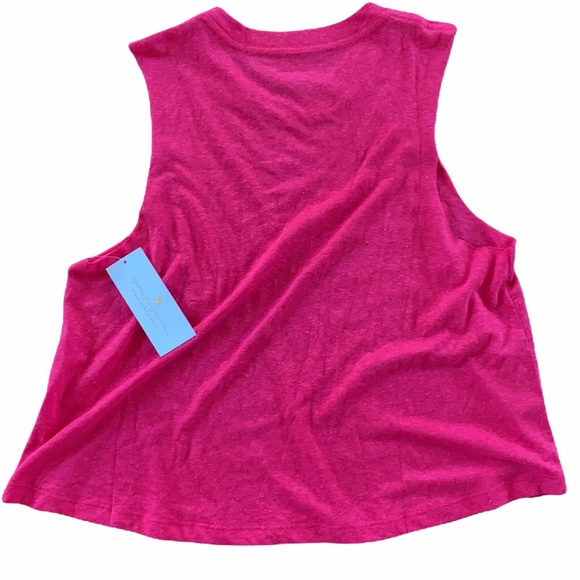 Spiritual Gangster Pink Tank Crop Top Love Superpower L - Picture 3 of 10